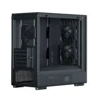 Кутия Zalman P10 NAMU BLACK Case mATX, Wood, USB-C