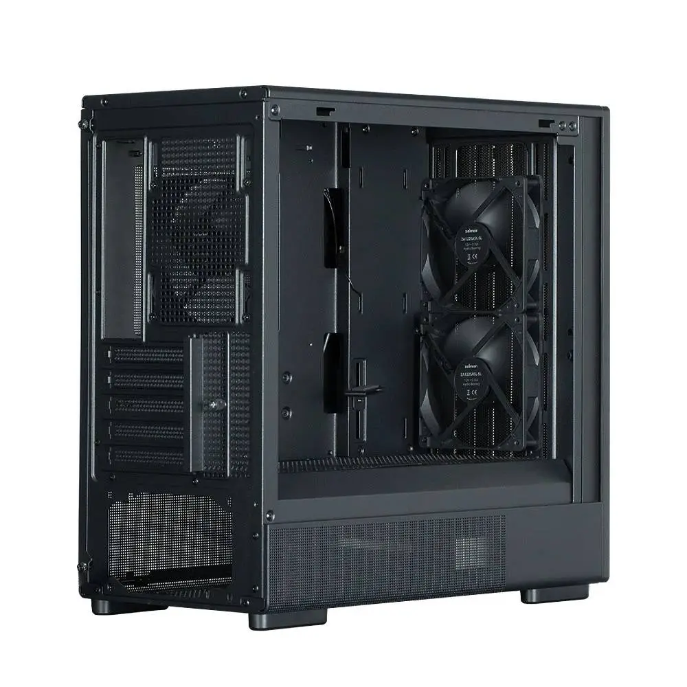 Кутия Zalman P10 NAMU BLACK Case mATX, Wood, USB-C