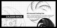 Охлаждане за процесор Zalman CNPS9X PERFORMA PLUS BLACK CPU Cooler