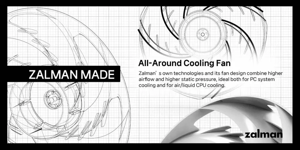 Охлаждане за процесор Zalman CNPS9X PERFORMA PLUS ARGB BLACK CPU Cooler