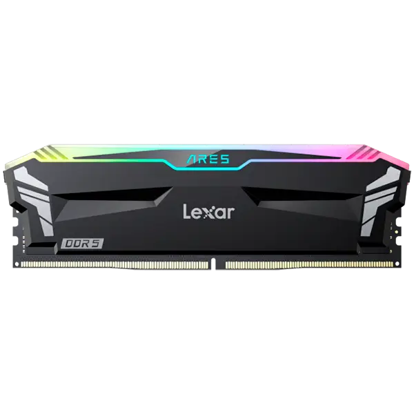 Памет Lexar THOR 32GB (2x16GB) DDR5 6000 CL38 АRGB Black - LD5U16G60C320A-RGD