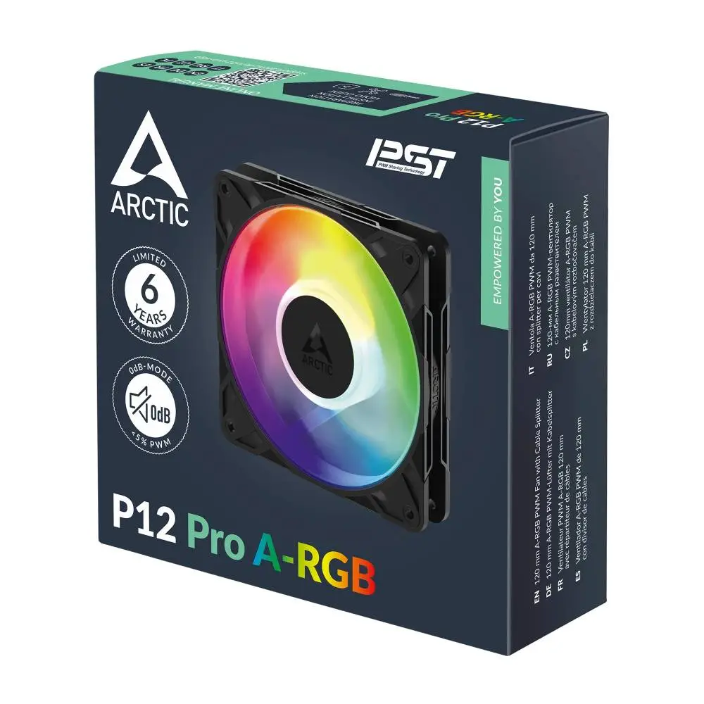 Вентилатор Arctic P12 Pro A-RGB Fan 120mm - ACFAN00309A