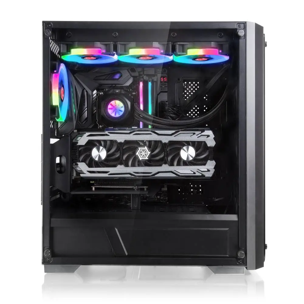 Кутия Raijintek PONOS TG4 Case EATX 4 x 120mm ARGB Fans Tempered Glass