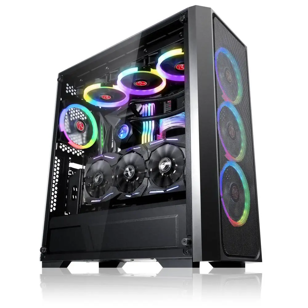 Кутия Raijintek PONOS MS4 Case EATX 4 x 120mm ARGB Fans Mesh