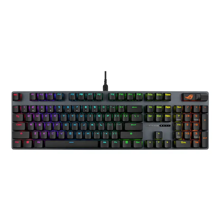 Геймърска механична Клавиатура ASUS ROG Strix Scope II X - 90MP03XF-BKUA20