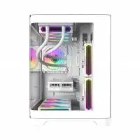 Кутия Gamemax HYPE-M White Case mATX 3 x 120 mm Addressable RGB fans