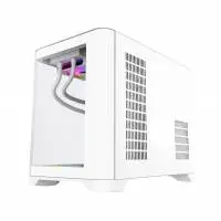 Кутия Gamemax HYPE-M White Case mATX 3 x 120 mm Addressable RGB fans