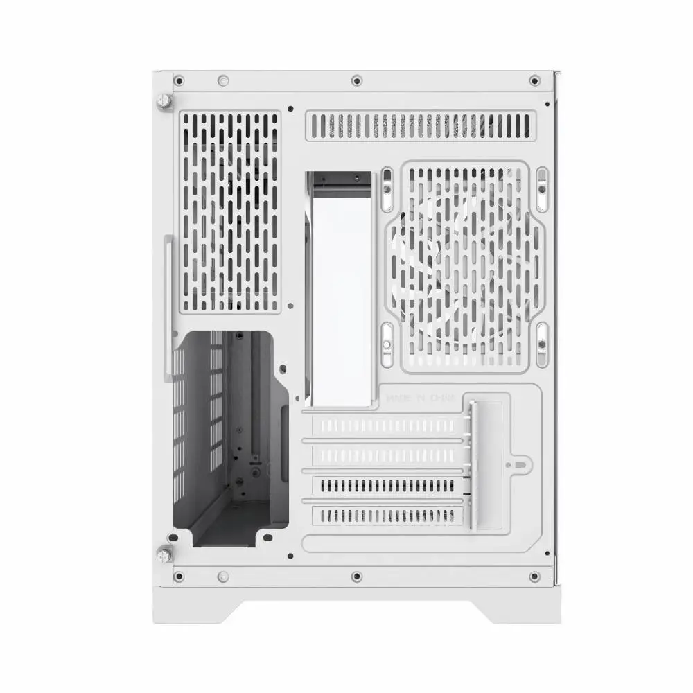 Кутия Gamemax HYPE-M White Case mATX 3 x 120 mm Addressable RGB fans