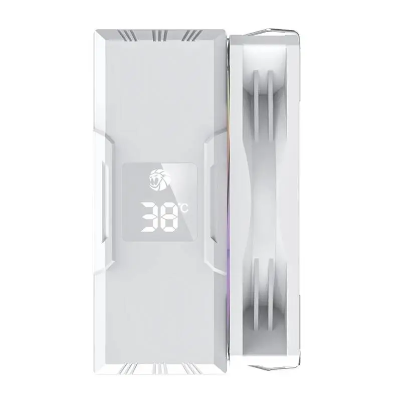 Охладител за процесор Gamemax Sigma 520 Digital White CPU Cooler ARGB