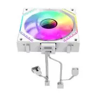  Комплект вентилатори Gamemax FN12A-S3I White Fan Pack 3-in-1 3x120mm Daisy-Chain ARGB