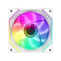  Комплект вентилатори Gamemax FN12A-S3I White Fan Pack 3-in-1 3x120mm Daisy-Chain ARGB