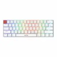 Геймърска механична клавиатура Marvo Saber 61 KG933G White - 61 keys, Red Switches [Linear]