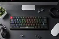 Геймърска механична клавиатура Marvo Saber 61 KG933G - 61 keys, Red Switches [Linear]