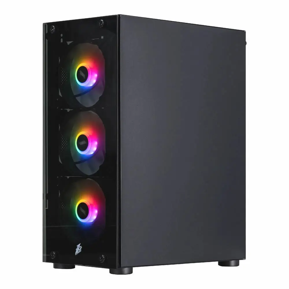 Кутия 1stPlayer Fire Dancing V2-A RGB v2 Case ATX 4 fans included