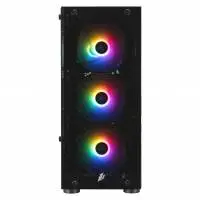 Кутия 1stPlayer Fire Dancing V2-A RGB v2 Case ATX 4 fans included