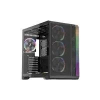 Кутия 1stPlayer VT7-BK USB-C Mesh ARGB Case ATX