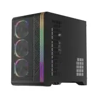 Кутия 1stPlayer VT7-BK USB-C Mesh ARGB Case ATX