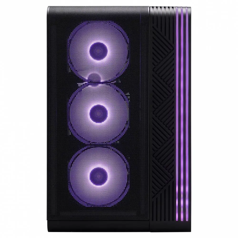 Кутия 1stPlayer VT7-BK USB-C Mesh ARGB Case ATX