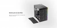 Кутия 1stPlayer VT7-BK USB-C Mesh ARGB Case ATX