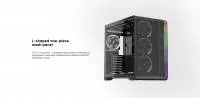 Кутия 1stPlayer VT7-BK USB-C Mesh ARGB Case ATX