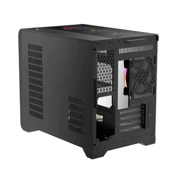 Кутия 1stPlayer VT6-BK Mesh ARGB Case mATX