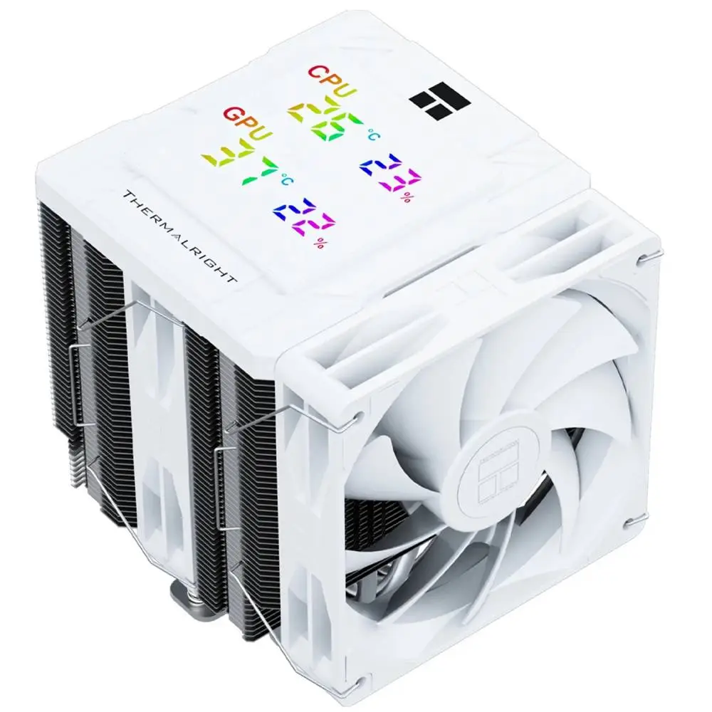 Охладител за процесори Thermalright Peerless Assassin 120 Digital White Dual-Tower CPU Cooler