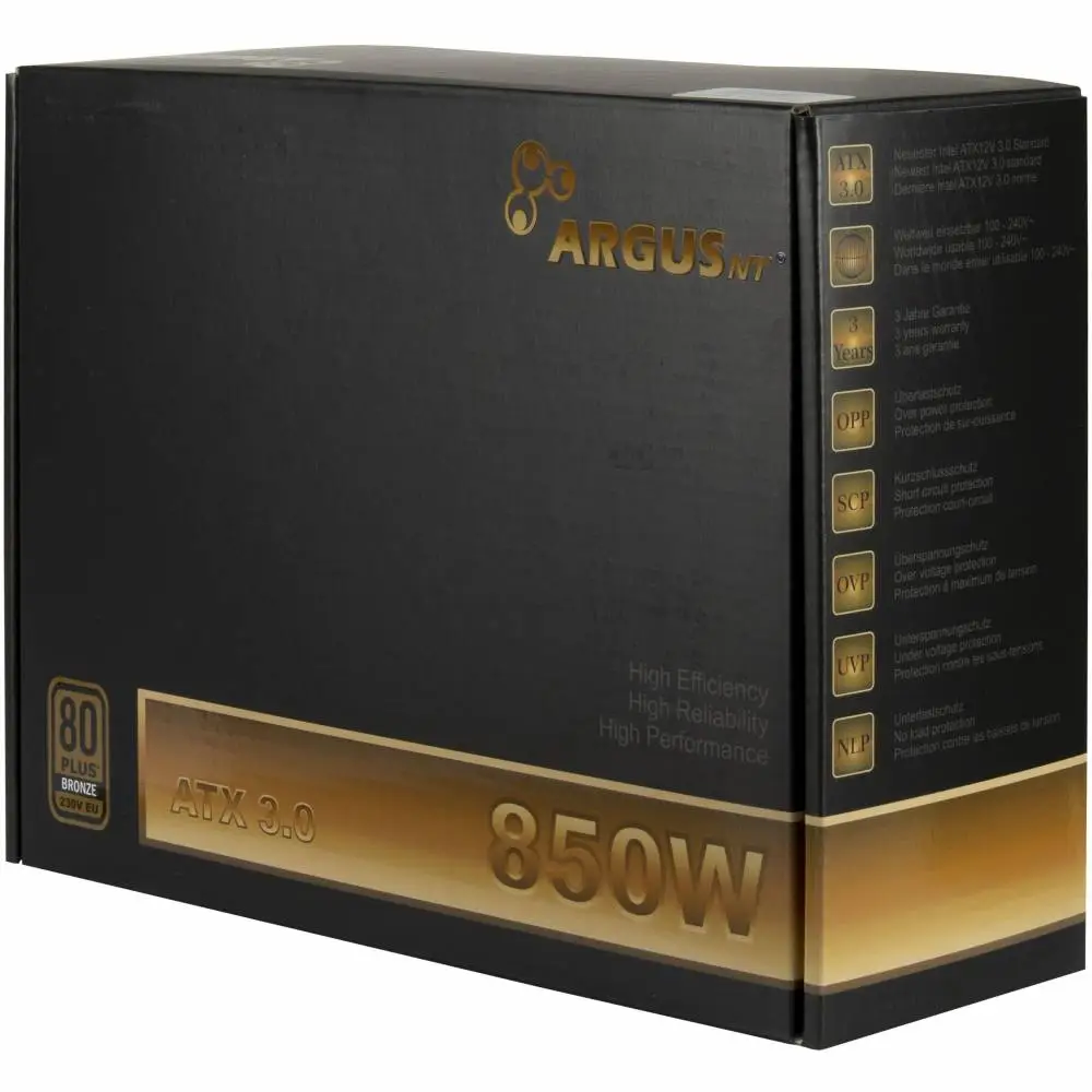 Захранване Inter Tech Argus BPS-850 850W 80 Plus Bronze ATX 3.0