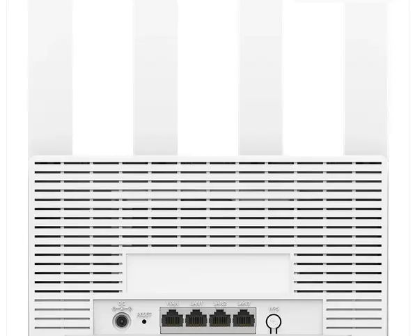 Безжичен рутер Cudy BE3600 Gigabit Dual Band Wi-Fi 7, 4x10/100/1000, 4x5dBi антени, бял
