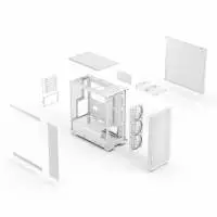 Кутия Fractal Epoch White TG RGB Clear - FD-C-EPO1A-05