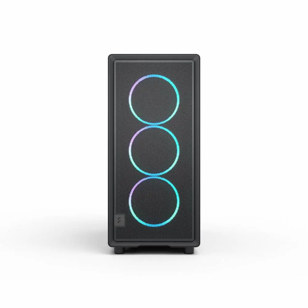 Кутия Fractal Epoch Black TG RGB Light - FD-C-EPO1A-05