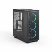 Кутия Fractal Epoch Black TG RGB Light - FD-C-EPO1A-05