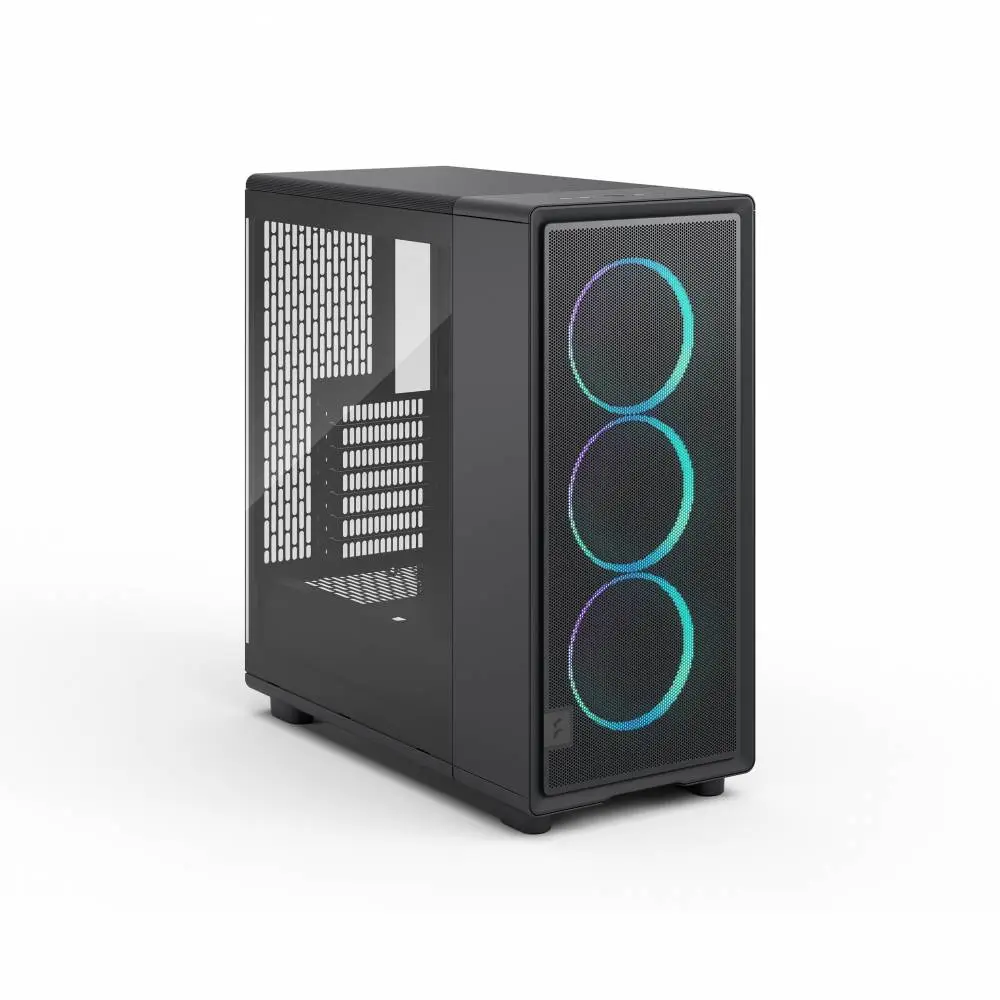 Кутия Fractal Epoch Black TG RGB Light - FD-C-EPO1A-05