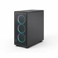 Кутия Fractal Epoch Black TG RGB Light - FD-C-EPO1A-05