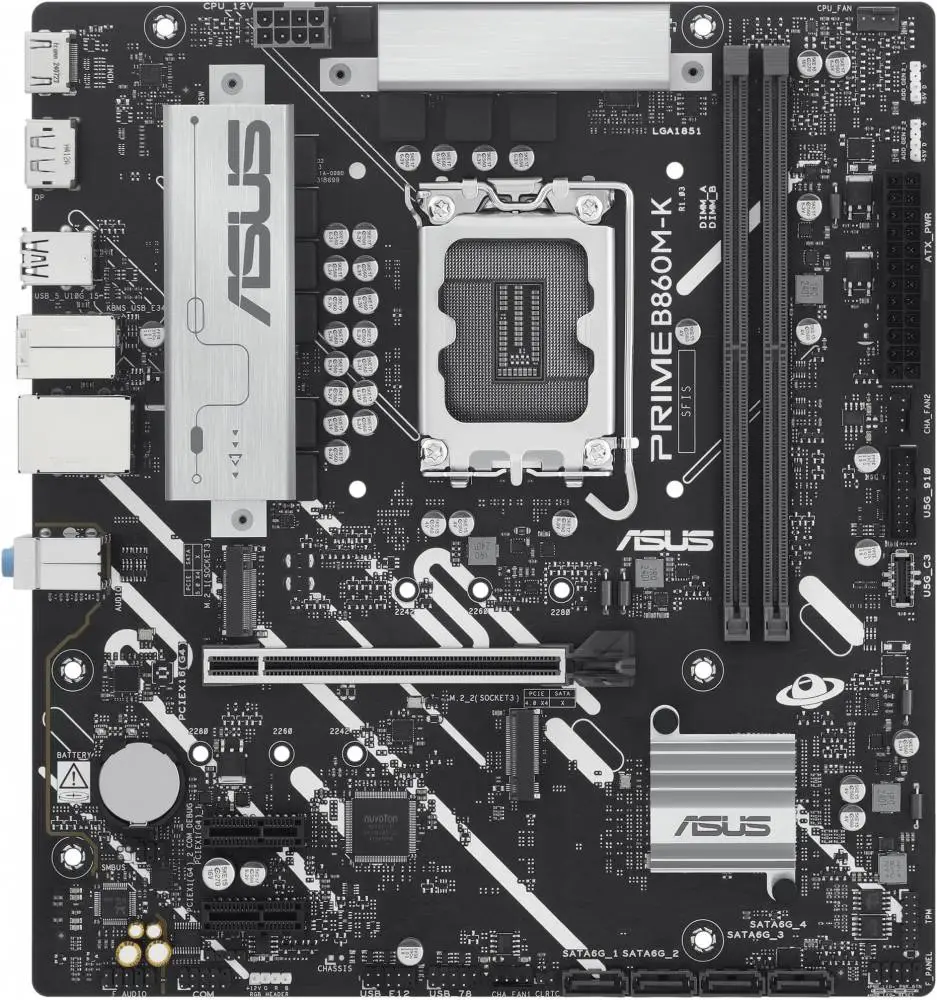 Дънна платка ASUS PRIME B860M-K DDR5 - 90MB1JT0-M0EAY0