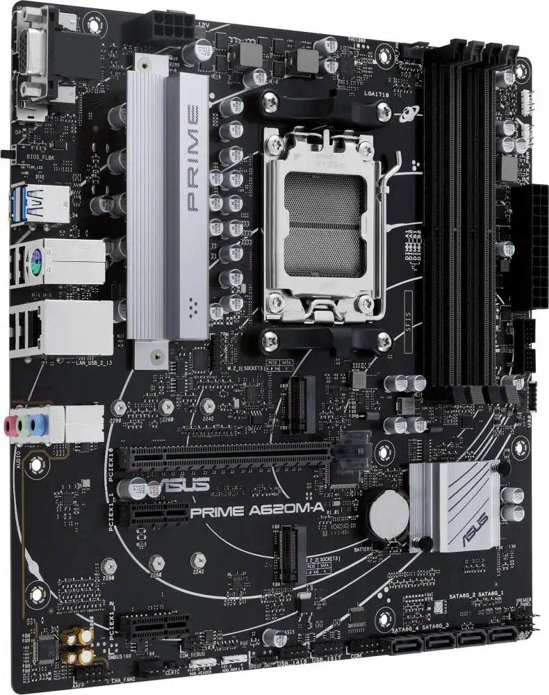Дънна платка ASUS PRIME A620M-A-CSM DDR5 - 90MB1F10-M0EAY0