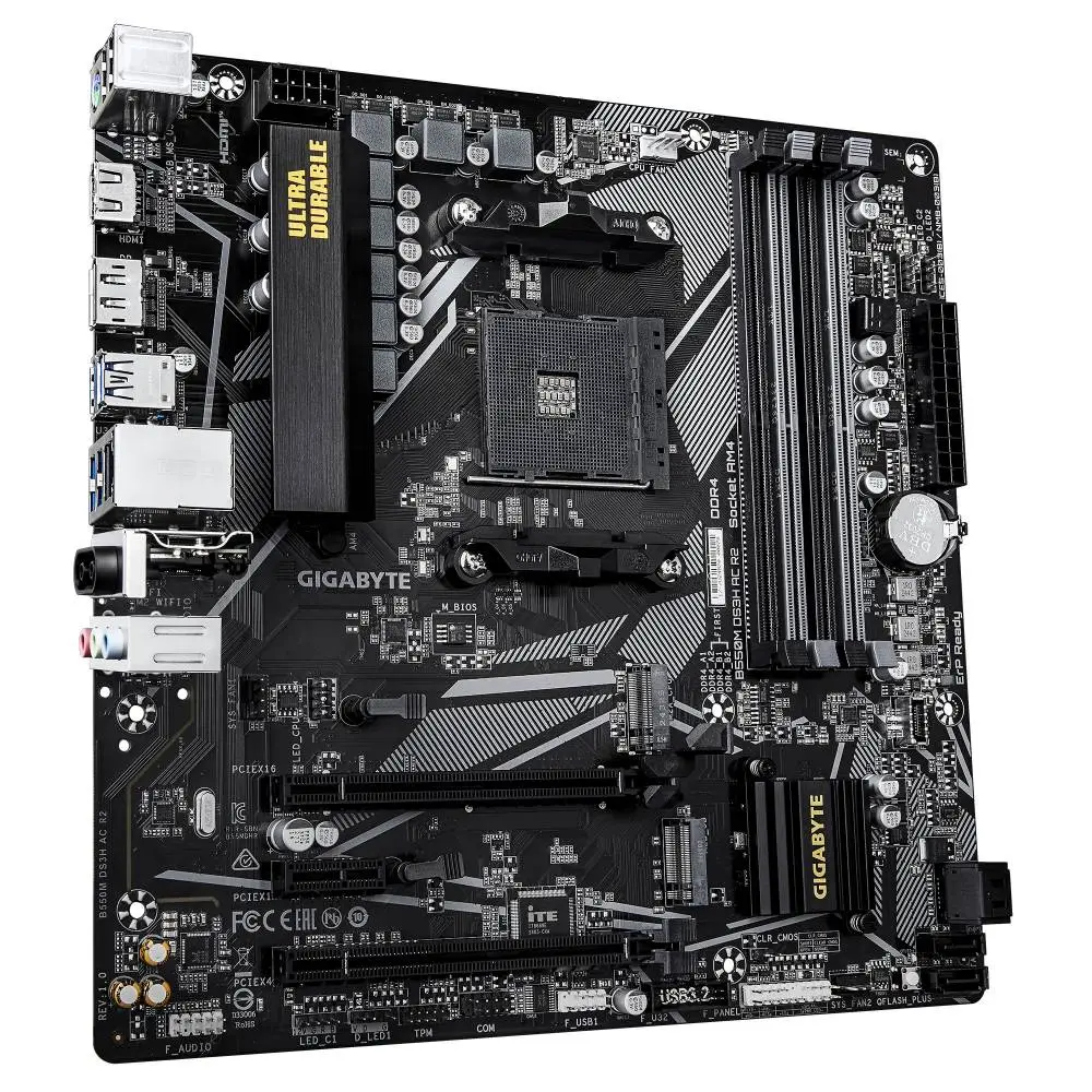 Дънна платка Gigabyte B550M DS3H AC R2 AM4