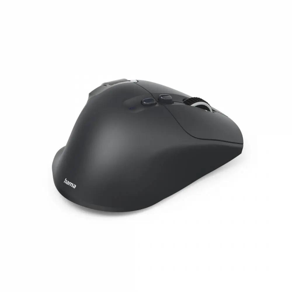 HAMA Мишка &bdquo;WM-900&ldquo; мултифункционална, ергономична, Bluetooth, батерия, RGB, черна
