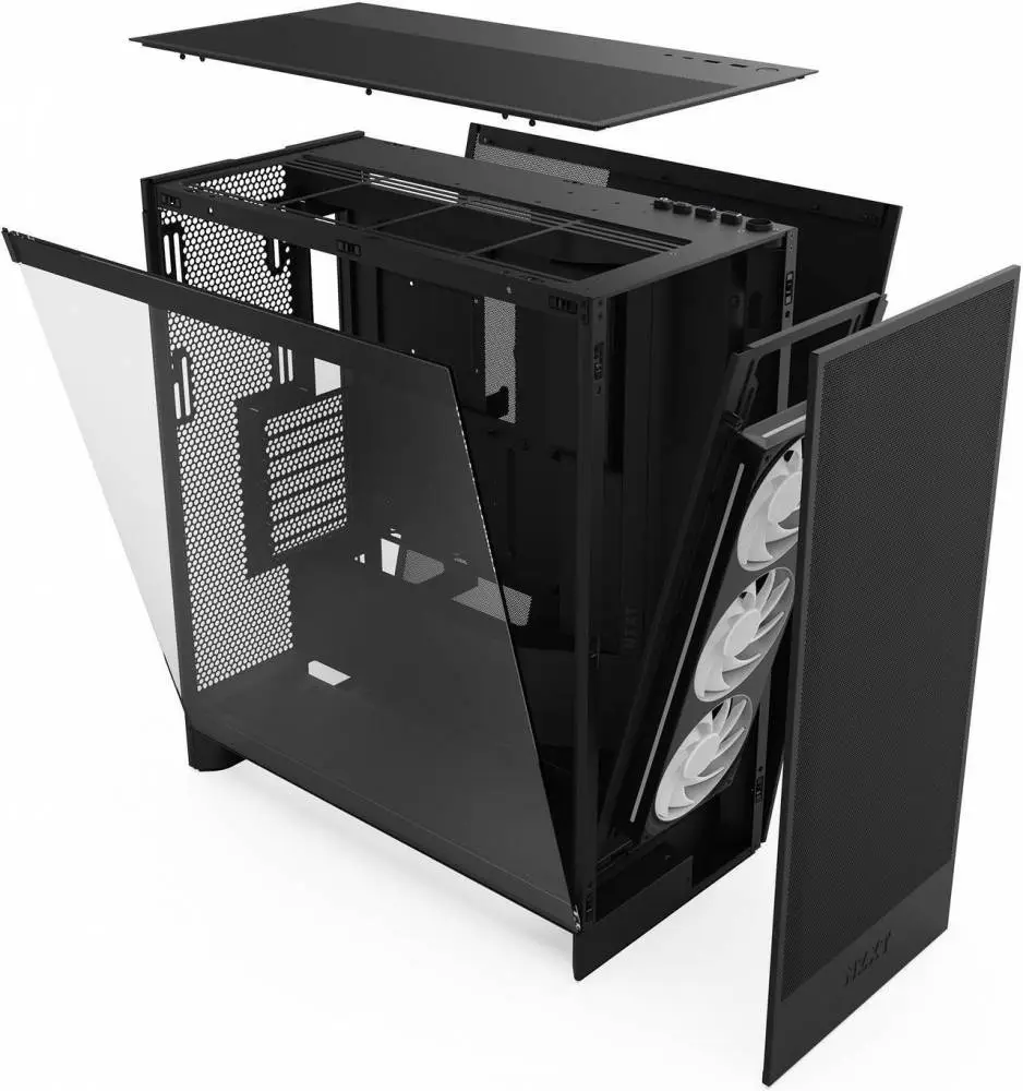Кутия NZXT H7 Flow RGB 2024 Edition - Black