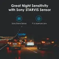 VIOFO Видеорегистратор Dash Cam A119 V3-G - GPS Module, Quad HD+, HDR, Sony STARVIS