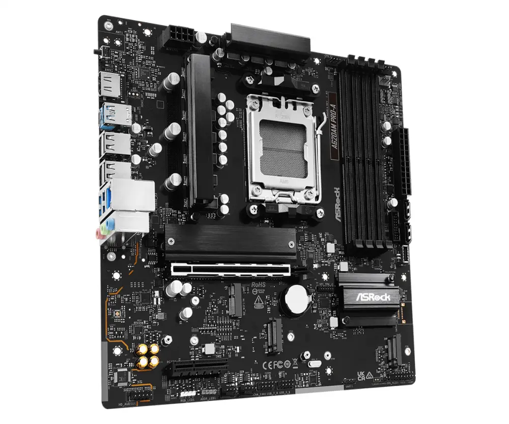 Дънна платка ASRock A620AM PRO-A AM5