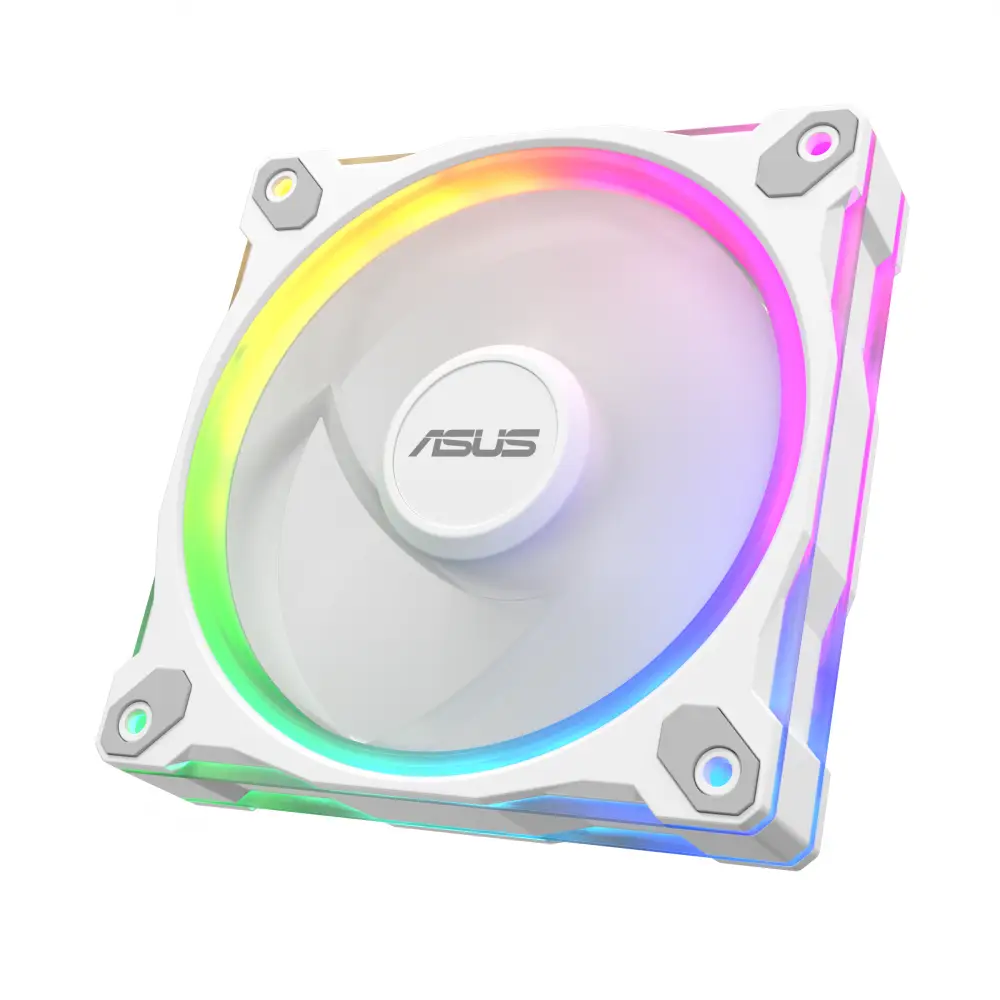 Комплект Вентилатори 3в1 ASUS PRIME MR120 ARGB Reverse White Edition