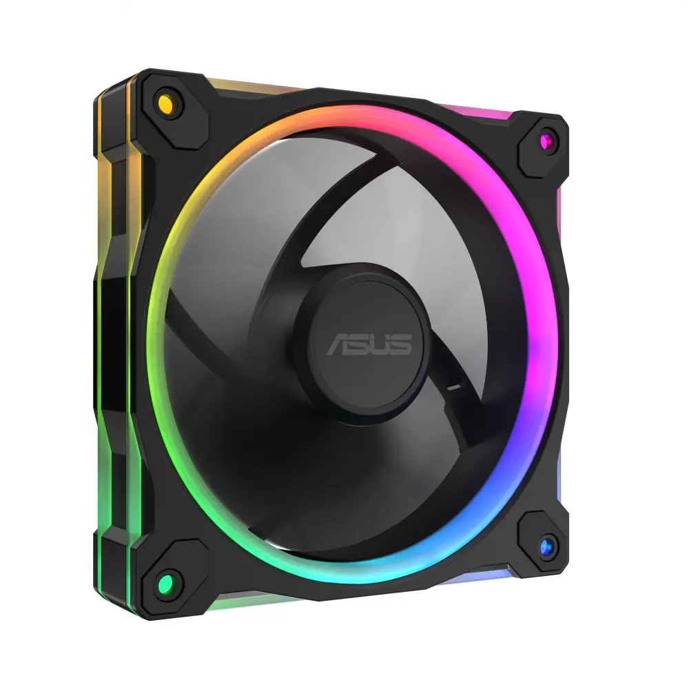 Комплект Вентилатори 3в1 ASUS PRIME MR120 ARGB Reverse Black Edition