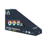Водно охлаждане Arctic Liquid Freezer III Pro 420 A-RGB Black