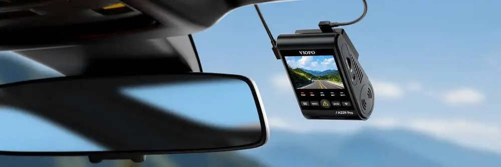 VIOFO Видеорегистратор Dash Cam A229 Pro 2 Channel - 4K, HDR, Dual Sony STARVIS 2, GPS, Bluetooth