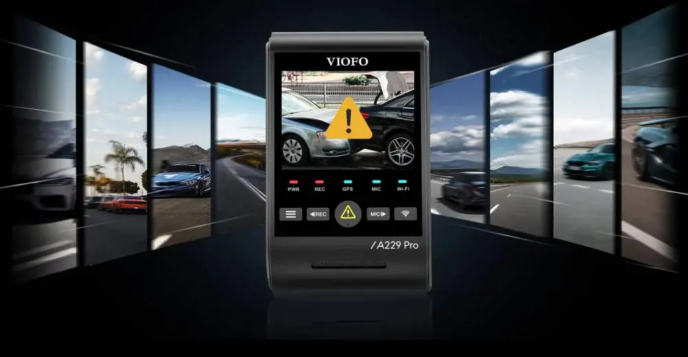 VIOFO Видеорегистратор Dash Cam A229 Pro 3 Channel - 4K, HDR, Dual Sony STARVIS 2, GPS, Bluetooth