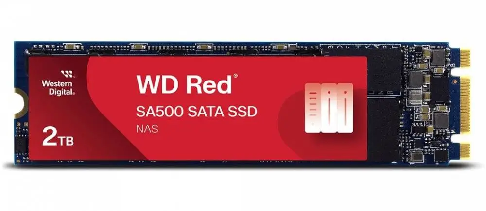 Диск SSD WD Red SA500 NAS 2TB M.2 2280 SATA III 6Gb/s - WDS200T1R0B