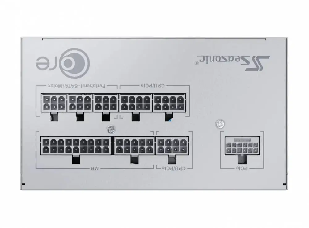 Захранване Seasonic CORE GX-850 V2 White 850W 80 Plus Gold PSU, ATX 3.1, Full Modular, PCIe 5.1 - SRP-CGX851-A5A32SF-WH
