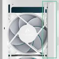 Кутия Arctic Xtender White Case E-ATX 5 x A-RGB Fans included - ACPCC00014A 