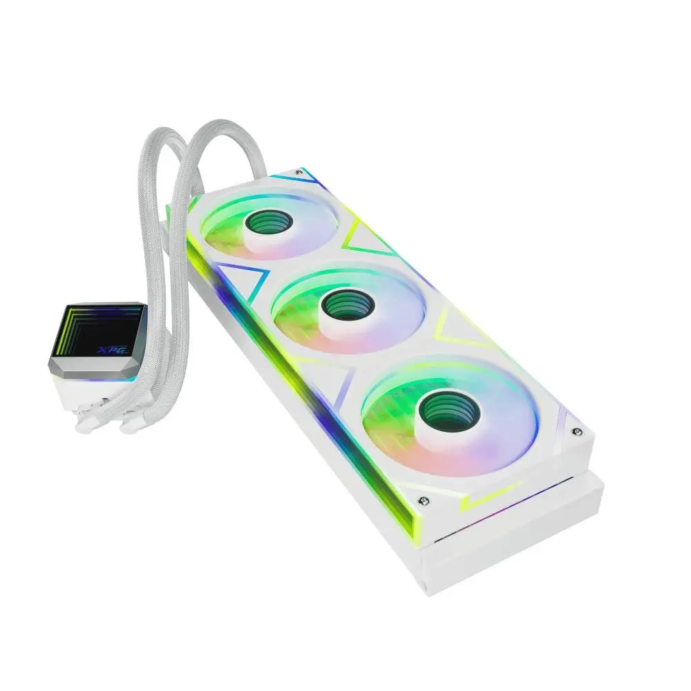 Водно охлаждане за процесор Adata XPG LEVANTE II 360 ARGB White AIO CPU LIQUID COOLER