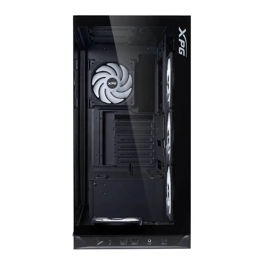 Кутия Adata INVADER X BTF MT Black Mid-Tower ATX Case